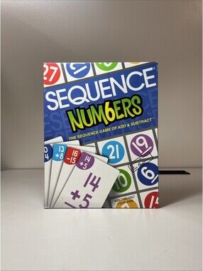 Sequence Numbers Game Jax 2008 Math Kids Educational Cards Num6ers New Open Box